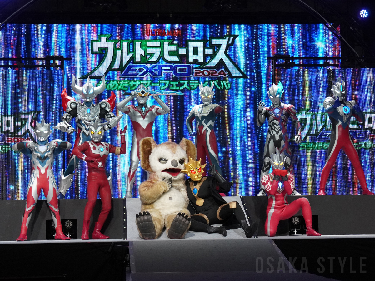 動画】大阪で「ウルトラヒーローズEXPO」 ウルトラマンアークらが活躍
