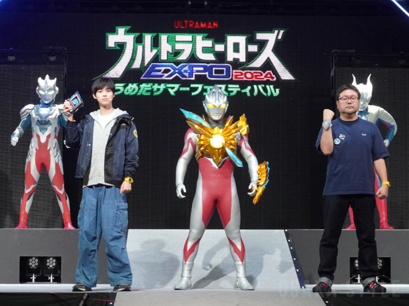 「ウルトラヒーローズEXPO2024 うめだサマーフェスティバル」オープニングセレモニー