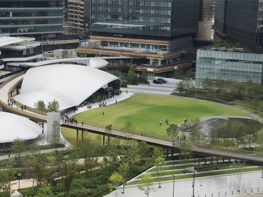 グラングリーン大阪 うめきた公園（サウスパーク）