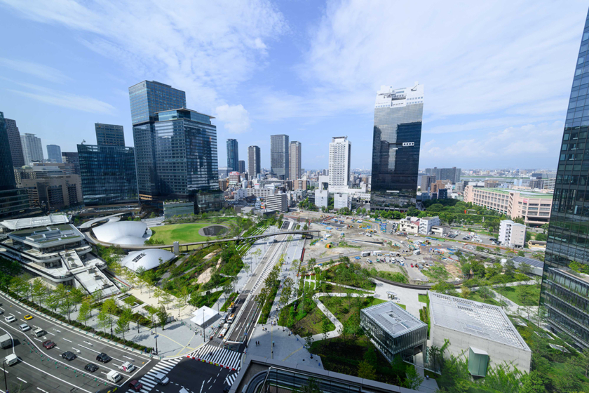 グラングリーン大阪の全景