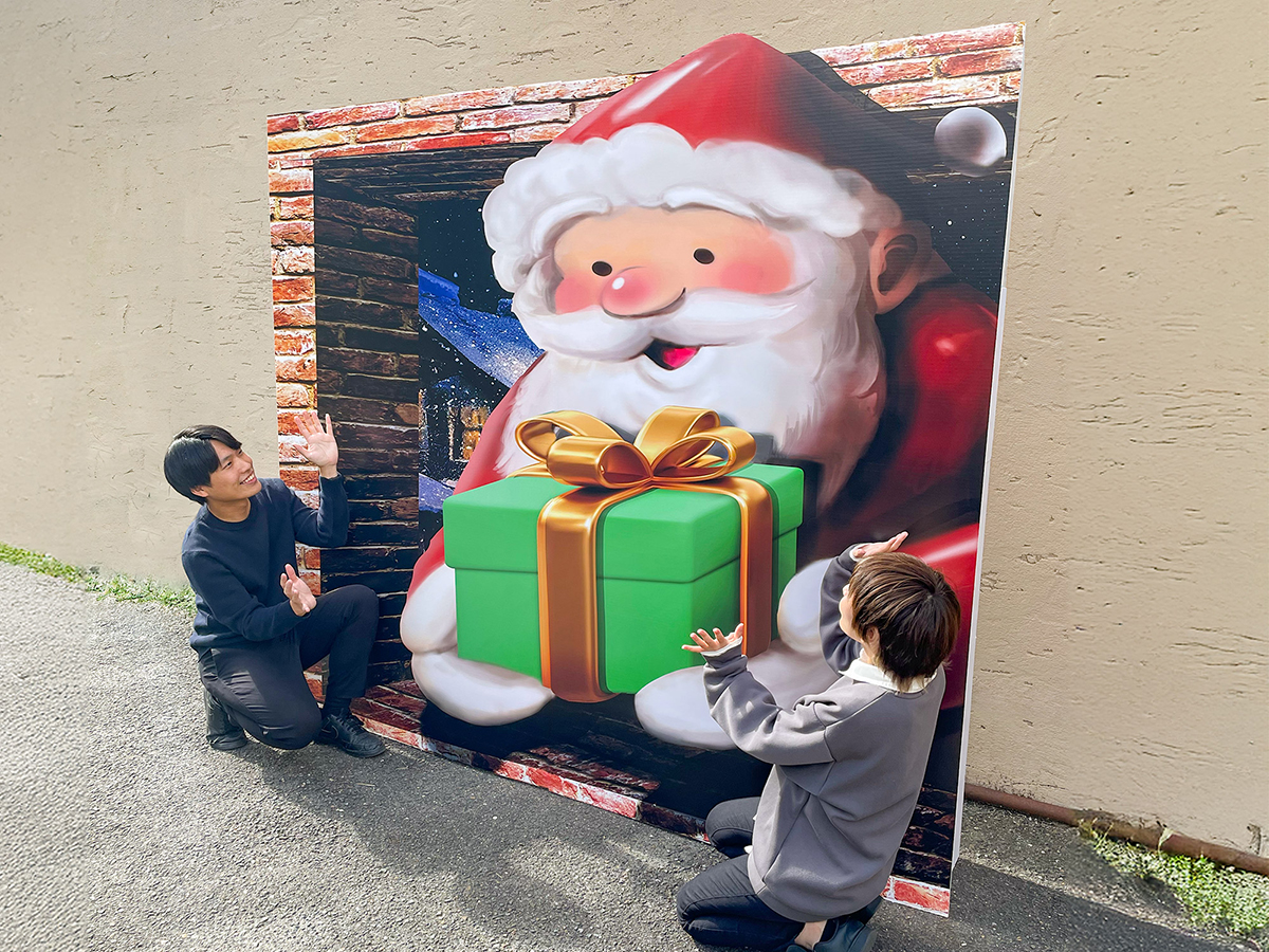 トリックアート仕様のフォトスポット（イメージ）） – OSAKA STYLE