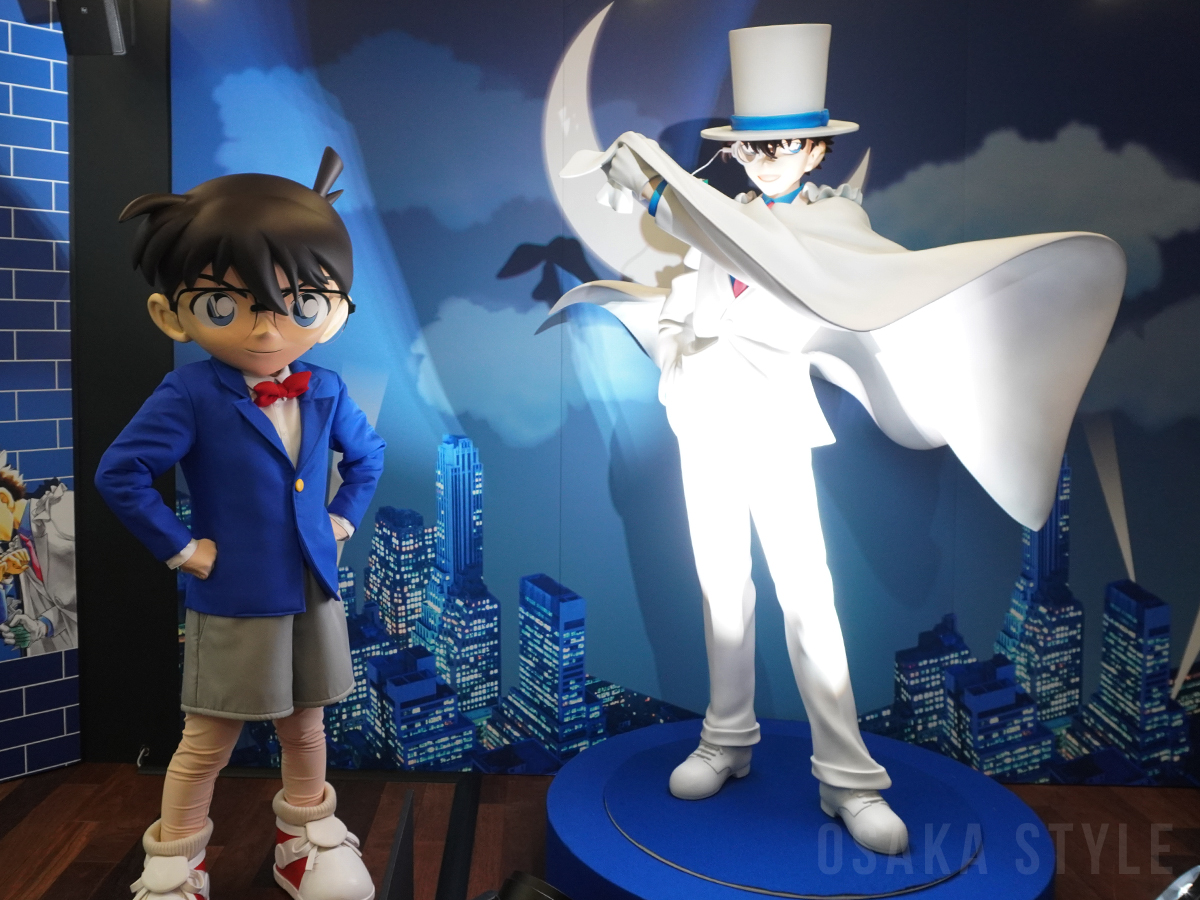 連載30周年記念 名探偵コナン展」プレス内覧会に江戸川コナン登場