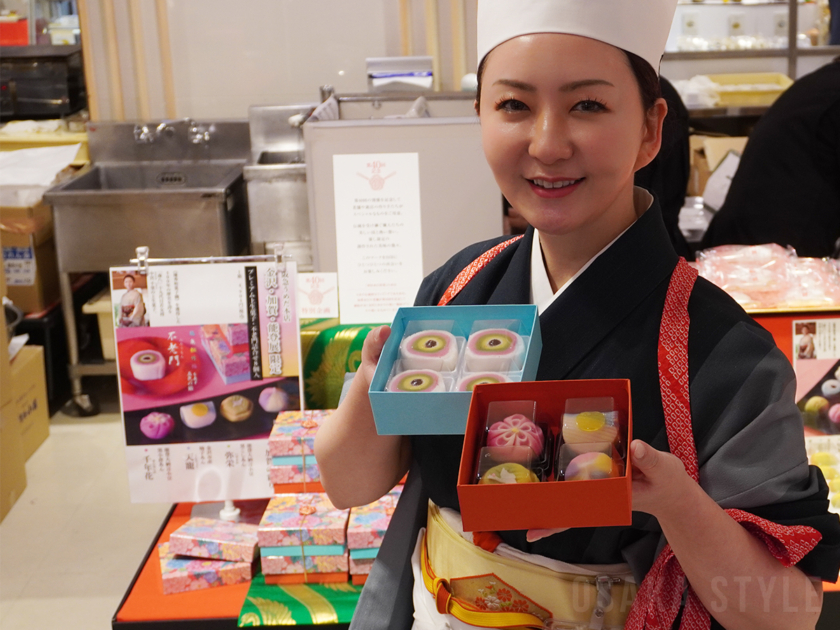 「加賀藩御用菓子司 森八」の若女将 中宮千里さん