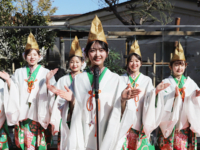 天王寺動物園で「今宮戎神社 福笹プレゼントイベント」