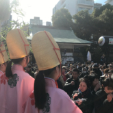 ⼤阪天満宮で節分の恒例イベント「海苔チャリティーセール」