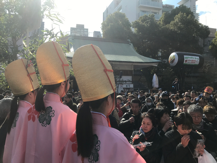 ⼤阪天満宮で節分の恒例イベント「海苔チャリティーセール」