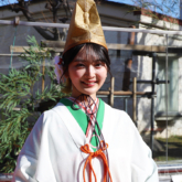 今宮戎神社 福娘代表 宮本李菜さん