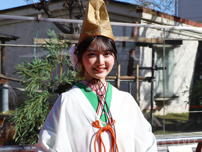 今宮戎神社 福娘代表 宮本李菜さん