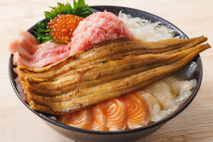 「かに船ふくしま海鮮丼」ふくしま全部のせ丼メガ盛り