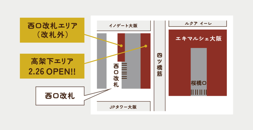 エキマルシェ大阪UMEST