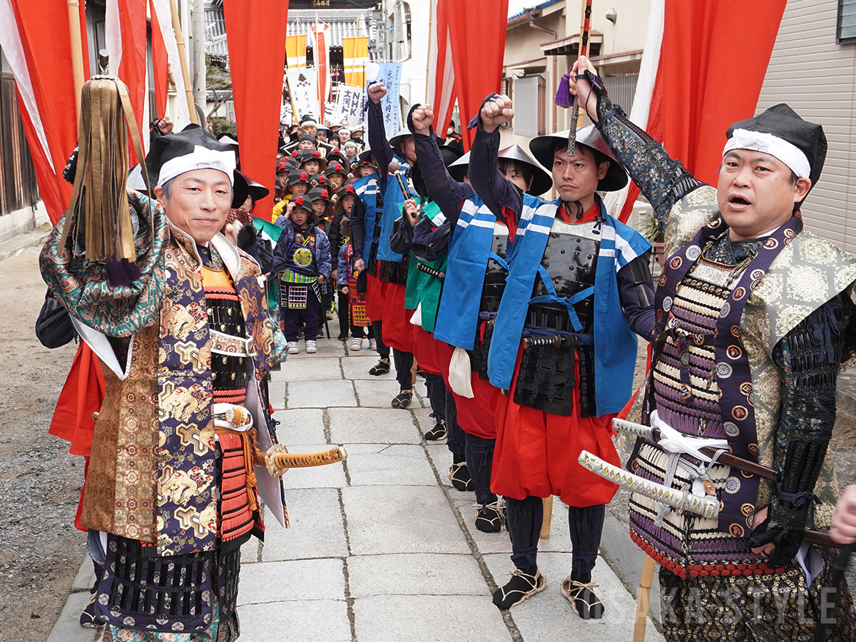 岸和田城武者行列