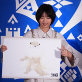 「モンスターハンター20周年-大狩猟展-」大阪セレモニーに西野七瀬さん登場