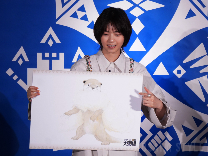 「モンスターハンター20周年-大狩猟展-」大阪セレモニーに西野七瀬さん登場