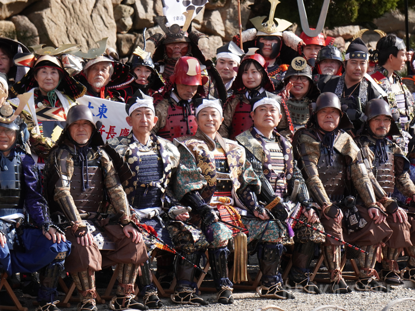 岸和田城冬の陣「岸和田城武者行列」