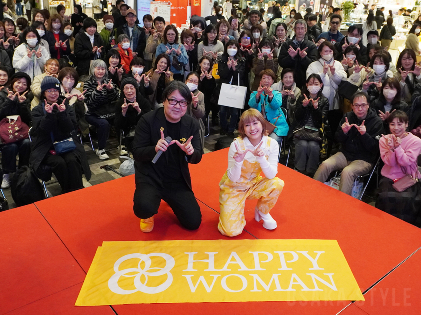 国際女性デーイベント「HAPPY WOMAN FESTA 2025 OSAKA」にIMALUさん