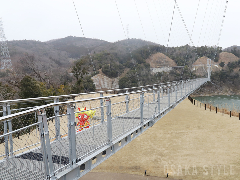 ⻑420メートルの歩行者専用つり橋「GODA BRIDGE（ゴウダ ブリッジ）」