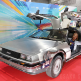 「大阪コミコン2025」でデロリアン乗車体験
