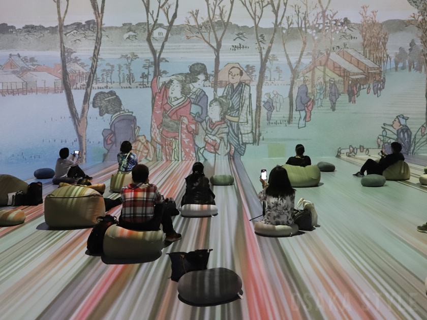 「Immersive Museum OSAKA 2025 印象派と浮世絵 ～ゴッホと北斎、モネと広重～