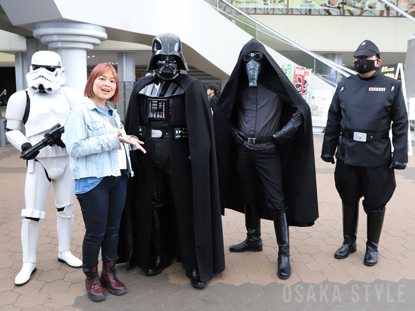 「大阪コミコン2025」にスター・ウォーズのコスプレイヤー