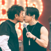 浜田雅功さんと西川貴教さんがキス
