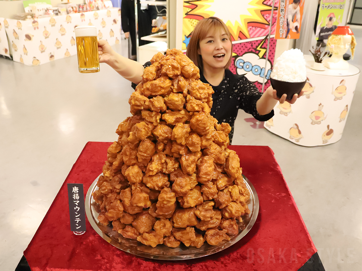 食品サンプルおもしろ撮影コーナー