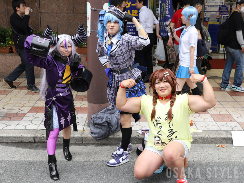 コスプレイベント「日本橋ストリートフェスタ2025」にコスプレイヤー集結
