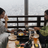 ハルカス300で「ハルカスでソラメシ 食べるで↑BBQ」