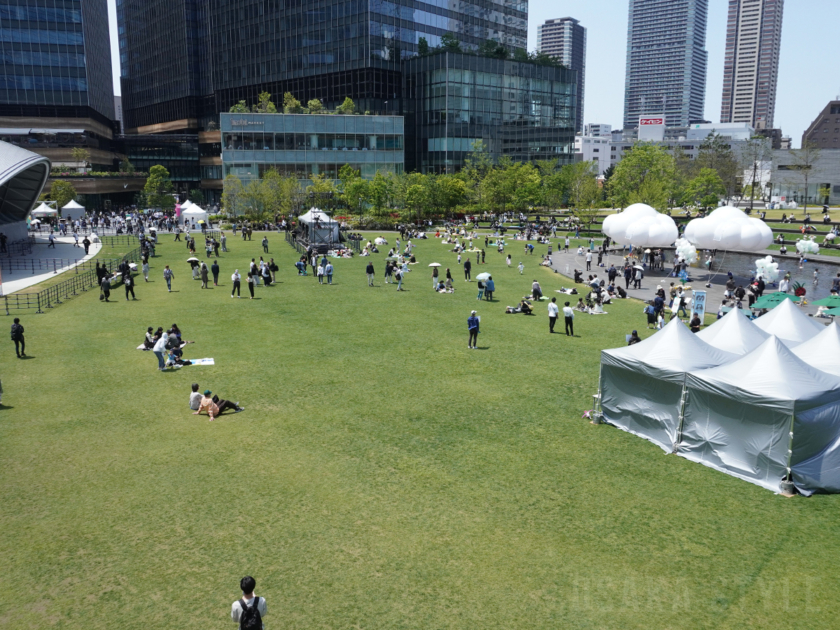 グラングリーン大阪で「MIDORI FES.」