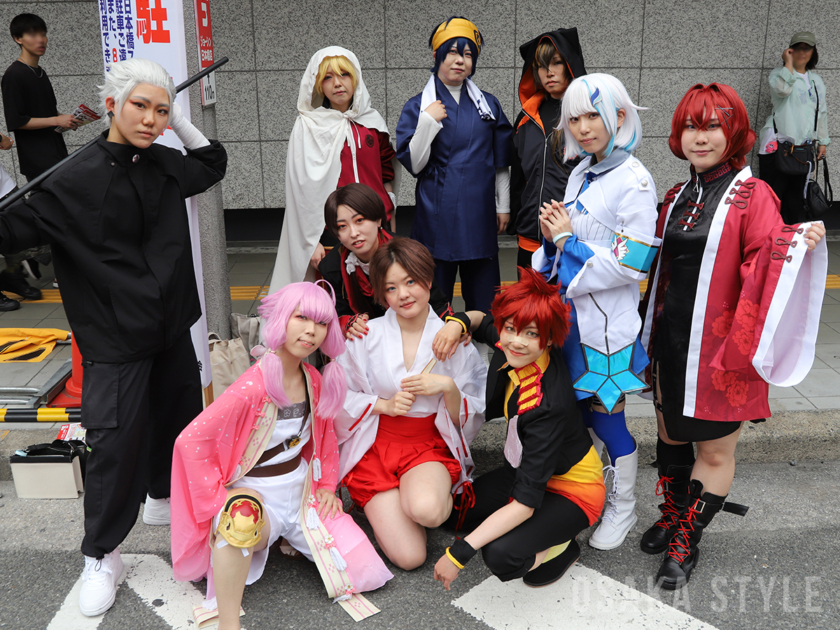 コスプレイベント「日本橋ストリートフェスタ2025」にコスプレイヤー集結