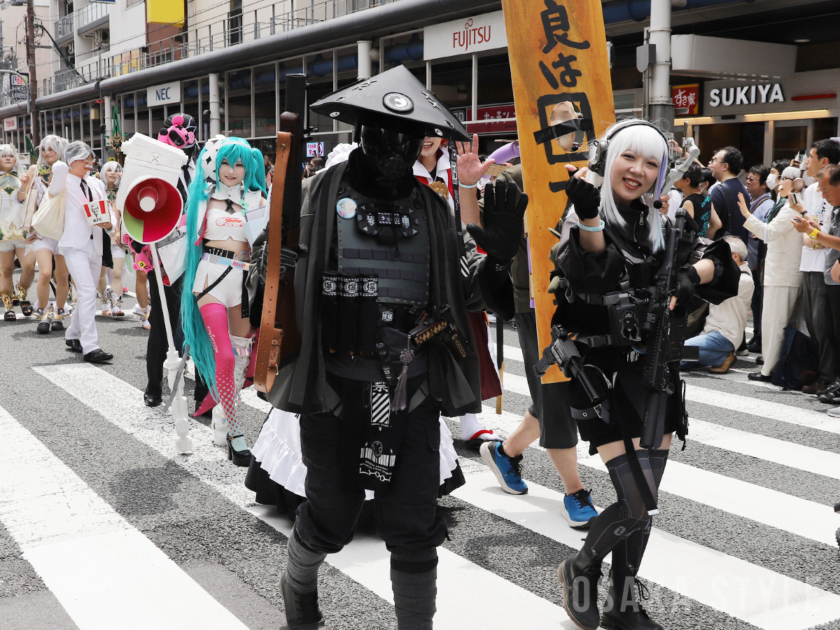 「日本橋ストリートフェスタ2025」コスプレパレード