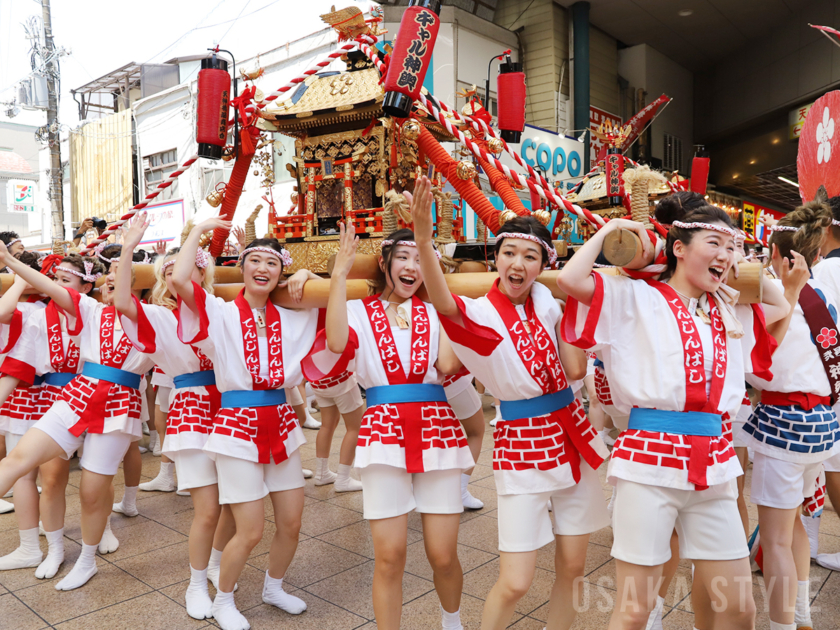 天神祭ギャルみこし