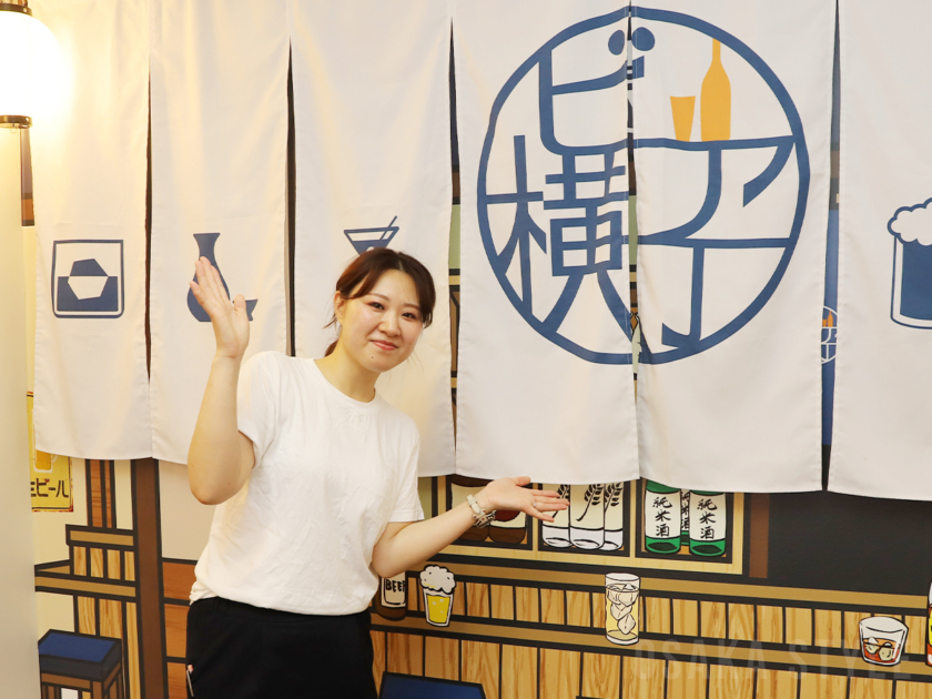 広報担当の上野藍さんが「阪急トップビアガーデン」をPR