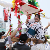 てんしばから宝恵駕籠パレード