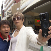 新世界に訪れた浜田雅功さん、GACKTさん