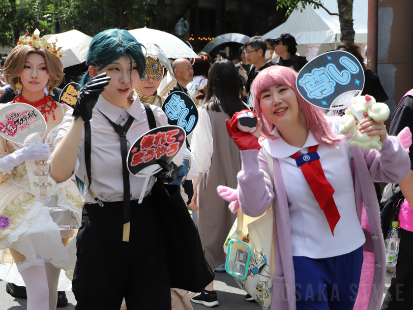 コスプレイベント「acosta!＠梅田茶屋町inちゃやまち推しフェスティバル」