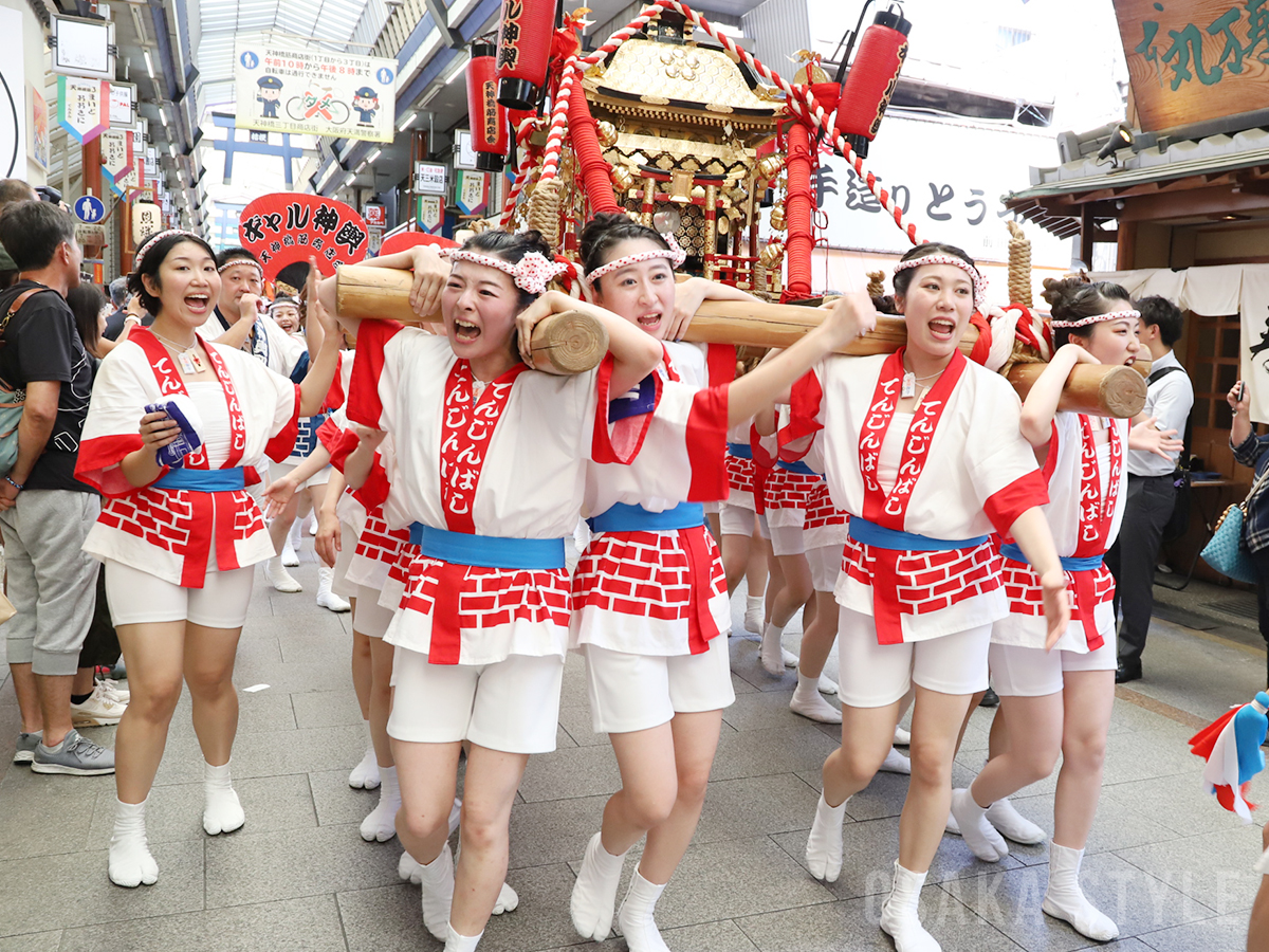 天神祭ギャルみこし