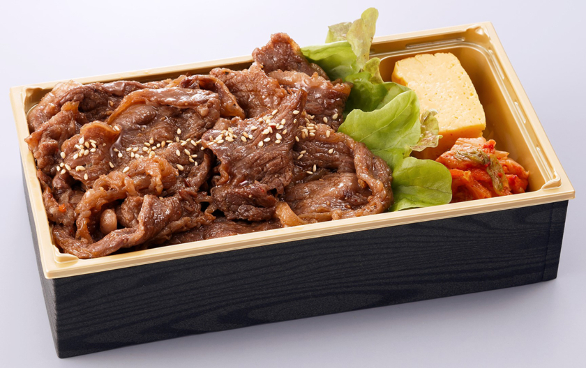 「焼肉ほるもん牛雅」あべのハルカス近鉄本店限定 伊予牛薄切弁当