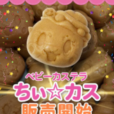 ベビーカステラ ちぃ☆カス