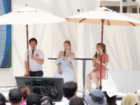 吉村洋文大阪府知事、ゆうちゃみさん＆ゆいちゃみさん
