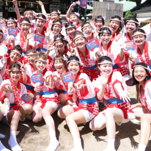 「第42回 天神祭ギャルみこし」の参加者
