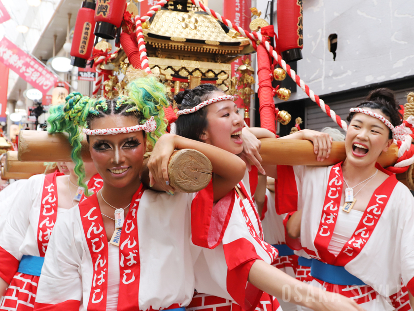 天神祭ギャルみこし（2025年）