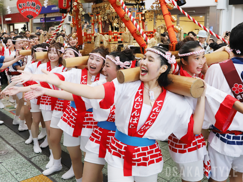 天神祭ギャルみこし（2025年）