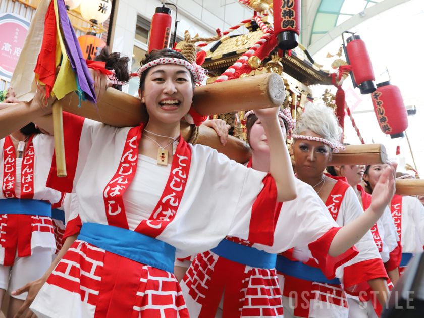 天神祭ギャルみこし（2025年）