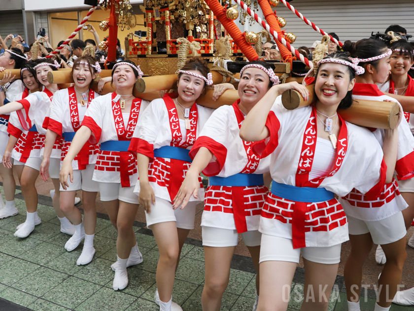 天神祭ギャルみこし（2025年）