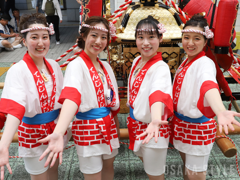 天神祭ギャルみこし（2025年）