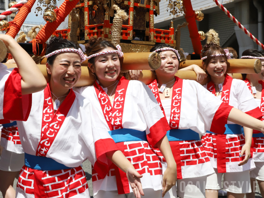 天神祭ギャルみこし（2025年）