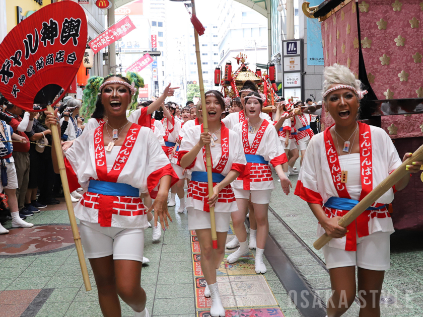 天神祭ギャルみこし（2025年）