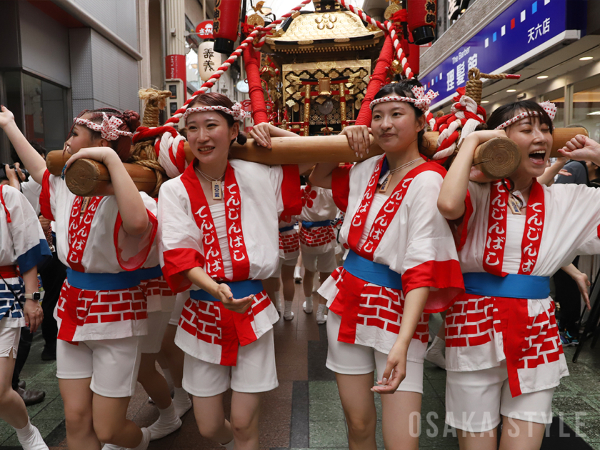天神祭ギャルみこし（2025年）