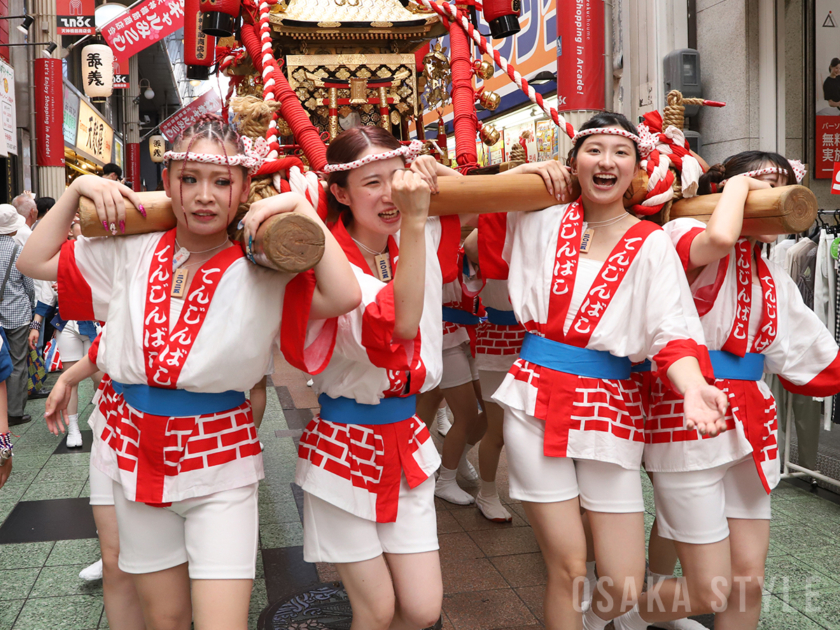 天神祭ギャルみこし（2025年）