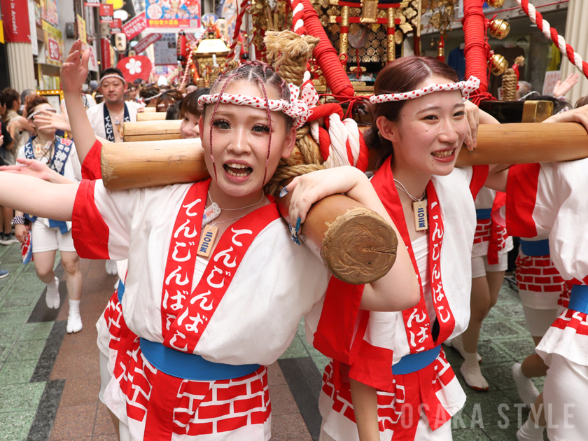 天神祭ギャルみこし（2025年）